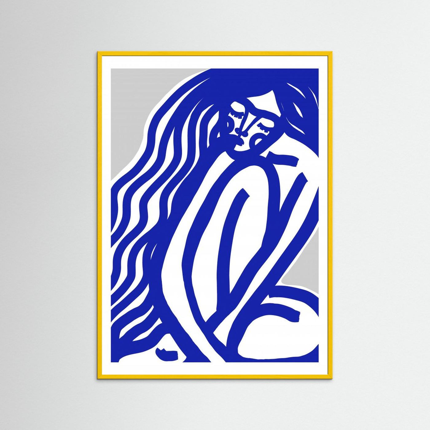Poster: The Silence (Blue) by Treechild