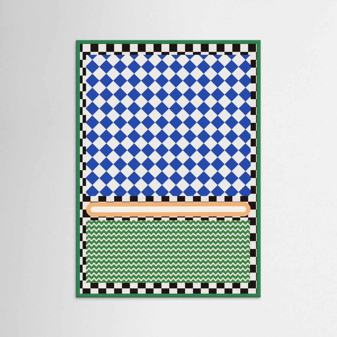 Checkered rothko inspirration by Little Dean