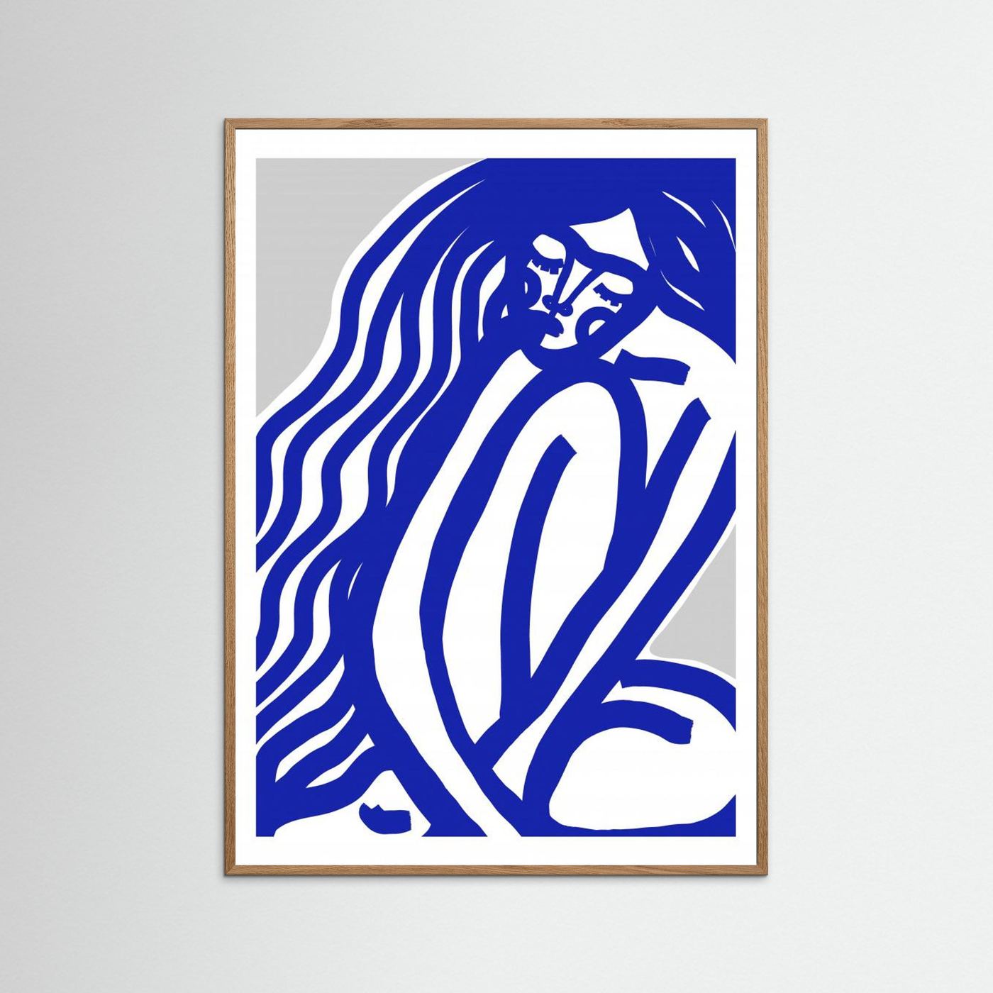 Poster: The Silence (Blue) by Treechild