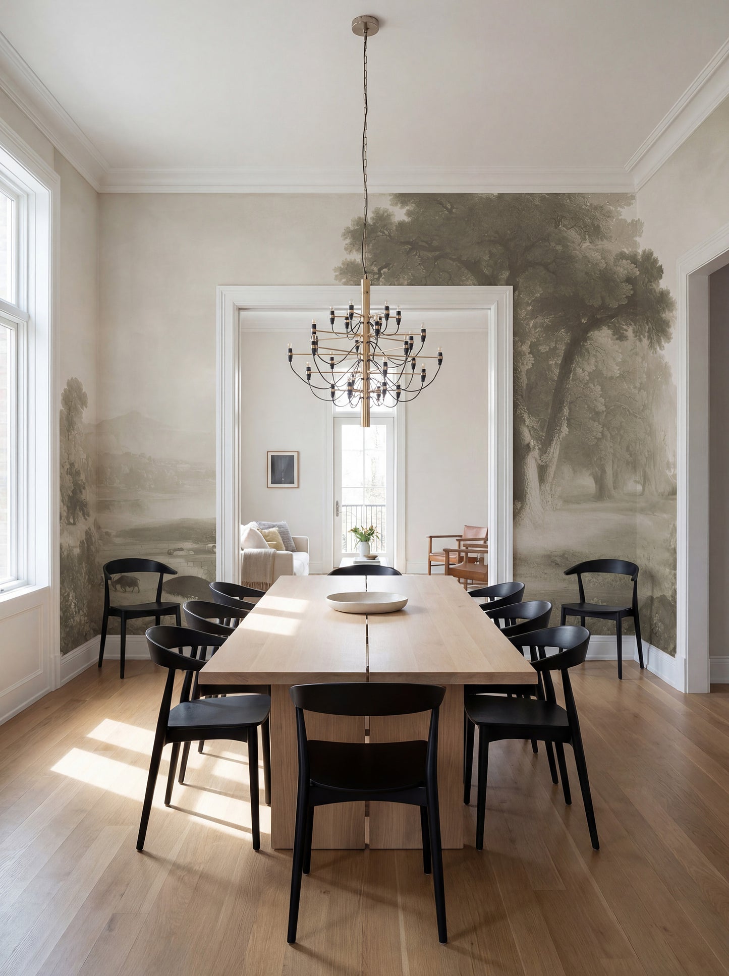 Bad Zurzach Beige Landscape Wallpaper Mural
