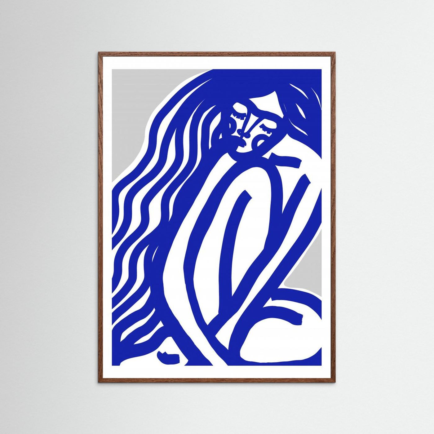 Poster: The Silence (Blue) by Treechild