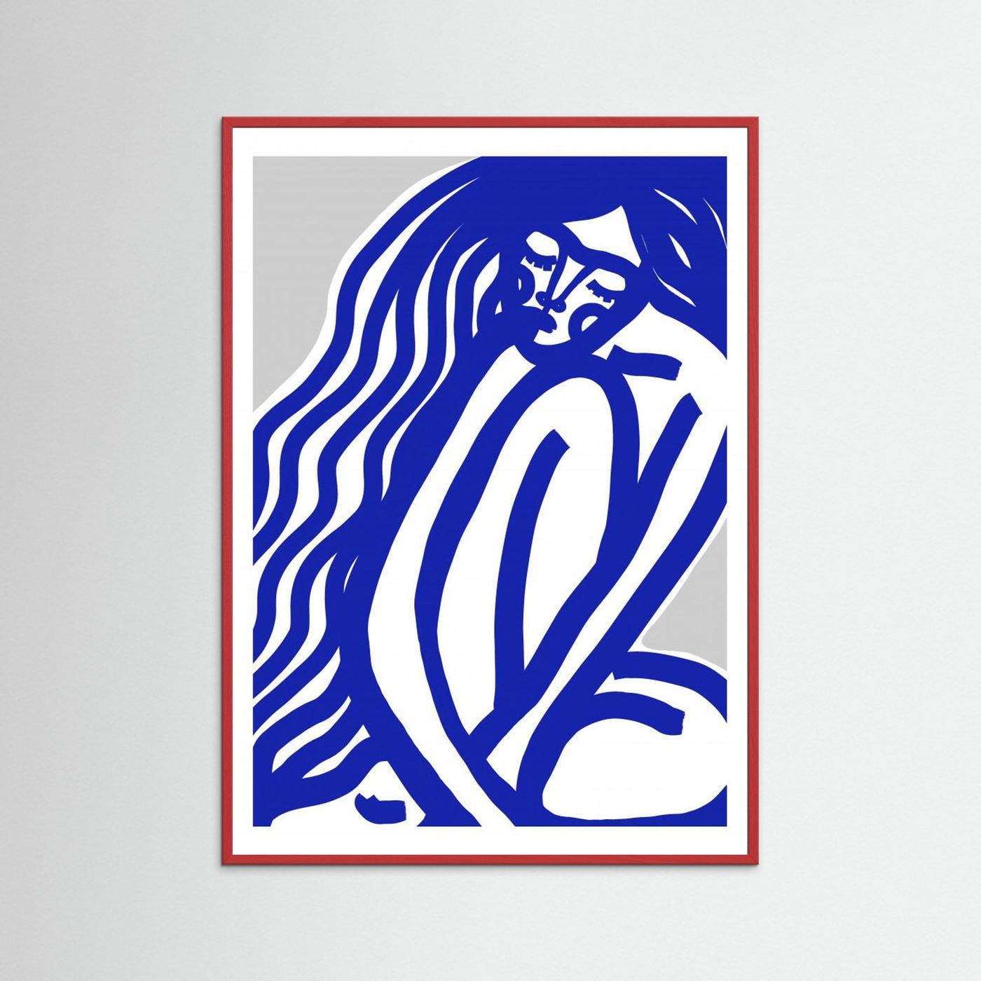 Poster: The Silence (Blue) by Treechild