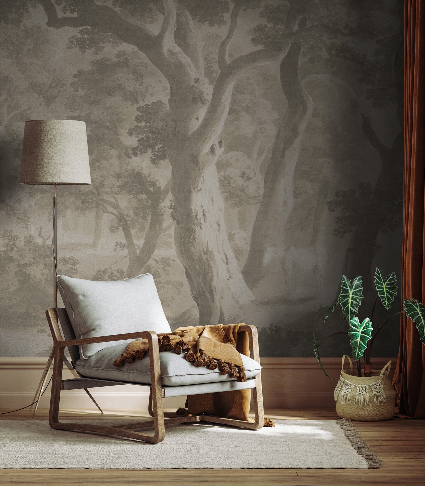 The Vintage Forest, Beige