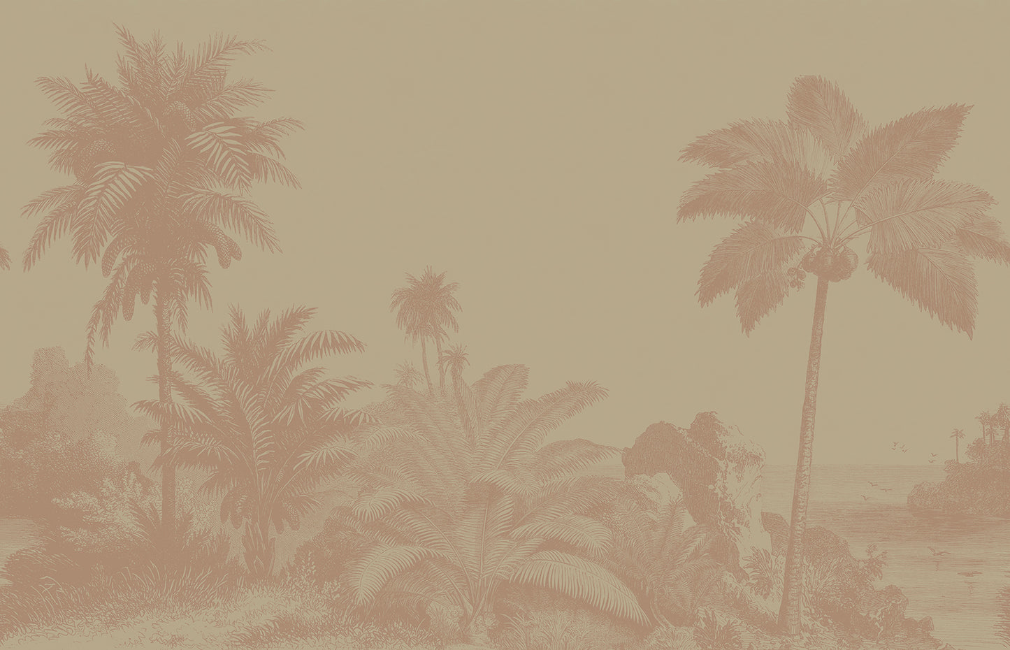 Tropical Landscape, Terracotta