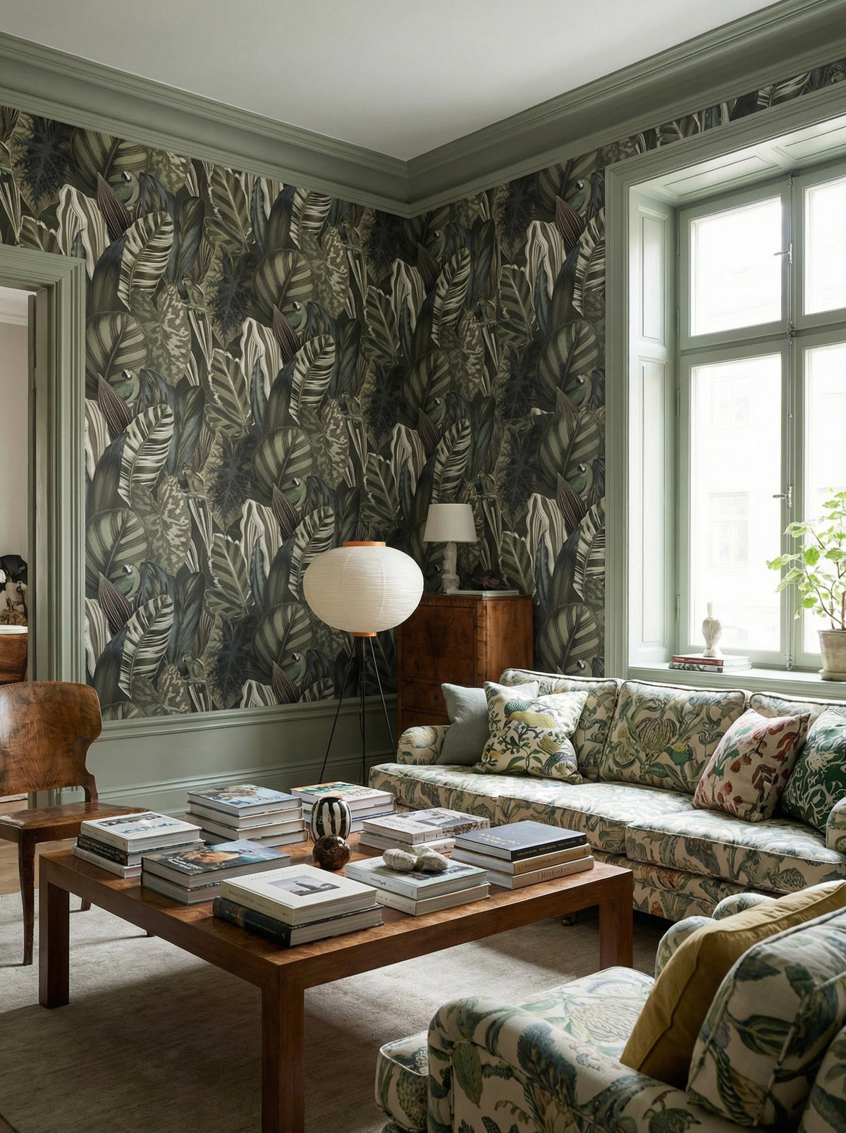 Tropical Leaves Green